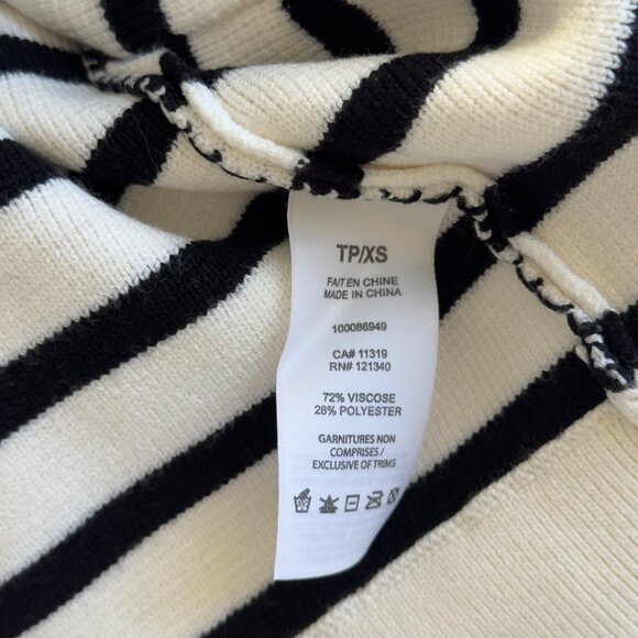 Dynamite Stripe Cardigan Gold Buttons Size XS NWT - Picture 4 of 4